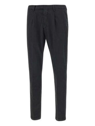 Devore Incipit belt-loops welt-pockets trousers - Black