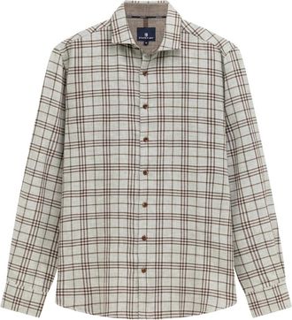 State of Art Casual Hemden - Heren - Overhemden - Grijs - Maat: L