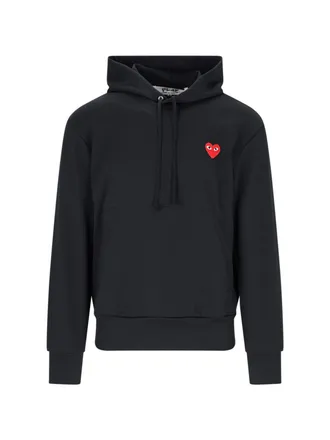Comme Des Gar&ccedil;ons Felpa Cappuccio Logo