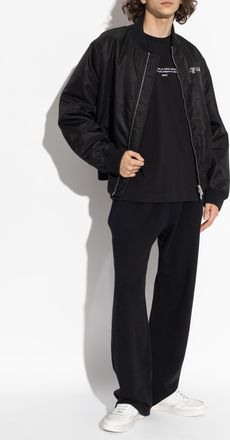 Off-white T-shirt With Logo, Mens, Black