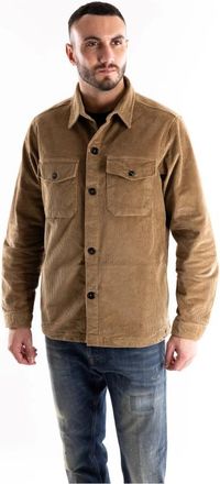 In The Box Hombre, Camisas, Marrón, Talla: M