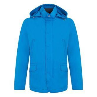 Moorer Heren, Jassen, Blauw, Maat: M Poliester