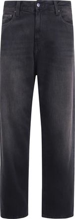 Carhartt Work in Progress Straight Jeans - Heren - Regular Fit Jeans - Zwart - W30 - Jeans