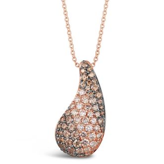 Le Vian Ladies Chocolate Necklaces set in 14K Strawberry Gold