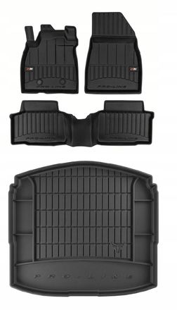 OEM Juego 3d De Alfombrillas Para El Suelo Y Alfombrilla Para El Maletero Del Dacia Duster 3 A Partir De 2024