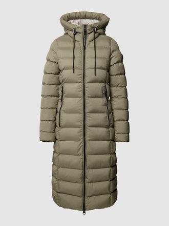 Khujo Steppmantel mit Kapuze Modell SIMMIE in Schilf, Gr&ouml;&szlig;e XXL