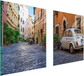 OEM Piastra Protettiva In Vetro Per Fornello 85x52 Auto