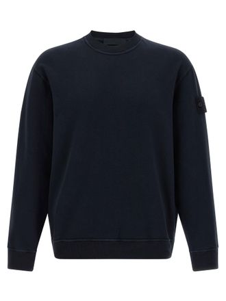 Stone Island Logo Abzeichen Sweatshirt