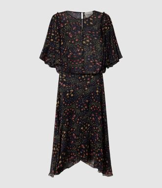 Isabel Marant Robe Firda Black Ecru