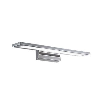 Rossini Illuminazione Read Applique Da Bagno Led 10w 900lm 3000k Ip20 Cromo - Rossini Illuminazione - Lampada A Parete Sottile Per Specchi E Quadri In Metallo