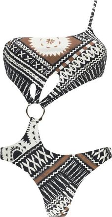 Miss Bikini Monokini - Dames - Badpakken - Veelkleurig - M - Badmode