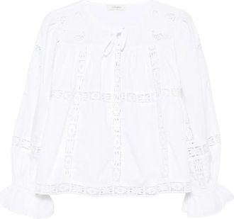 Jcsophie Lace Ruffled Blouse