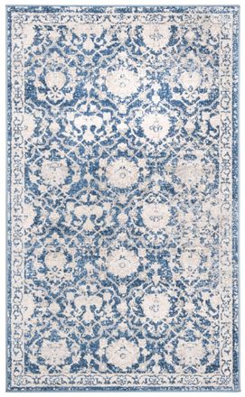 Safavieh Alfombra transicional de polipropileno azul/beige, 122 x 183 cm