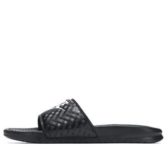 Nike (WMNS) Nike JDI Benassi Slides Black Diamond Pattern 343881-011