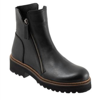 Bueno Womens Ariana Ankle Boots In Black