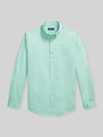 Polo Ralph Lauren Regular Fit Freizeithemd aus reiner Baumwolle in Hellgruen, Gr&ouml;&szlig;e XXL