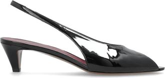 Neous Hamal 40 Sandalen met Hak - Dames - Sandalen met hakken - Zwart - 38 1/2 EU - Leer - Schoenen