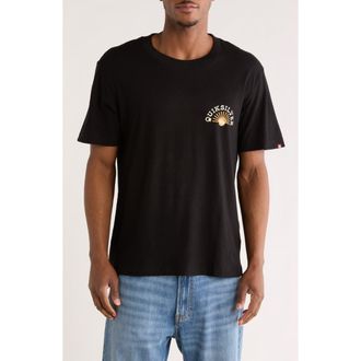Quiksilver Quick Flow Graphic T-Shirt in Black at Nordstrom Rack, Size X-Large