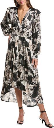 Iro Nuna Silk-Blend Maxi Dres