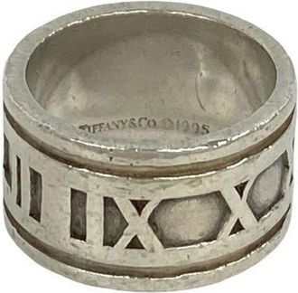 Tiffany & Co. Silver Silver 925 Band Ring (Pre-Owned)