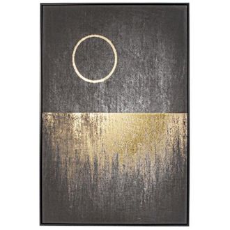 BIZZOTTO Bizzotto - Quadro Bold 82 x 122 con stampa su tela con applicazioni fogli dorati