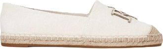 Ralph Lauren Cameryn Espadrilles - Dames - Espadrilles - Wit - 41 EU - Katoen - Schoenen
