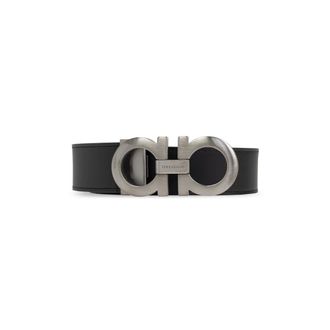 Ferragamo Belts, male, Black, Size: 105 CM Gancini Reversible Belt