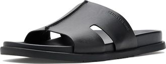 Kenneth Cole Willy Mens Sandals Black Leather : 12 M