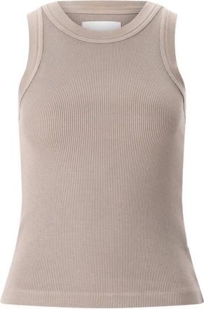 Citizens Of Humanity Isabel Rib Tank - Dames - Tops zonder mouwen - Beige - M - Katoen - Tops