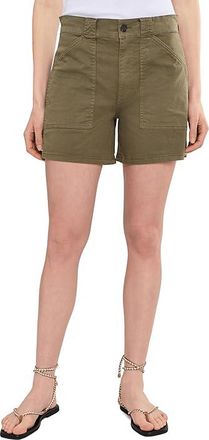 Madewell The Short Essex Utility Short Womens Shorts Faded Ivy : 28, Cotton/Denim/Elastane