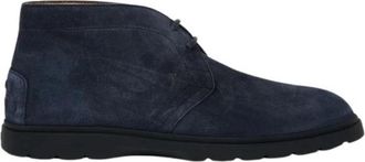 Tod's Casual Sneakers voor Mannen en Vrouwen - Heren - Veterlaarzen - Blauw - 44 EU - Schoenen