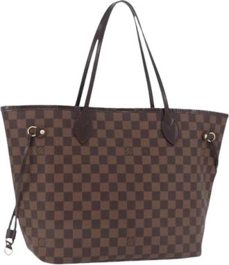 Louis Vuitton Pre-owned Neverfull MM Tote Bag - Dames - Vintage Shopper - Bruin - ONE Size - Leer - Vintage