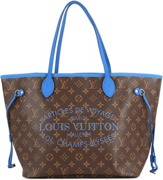 Louis Vuitton Monogram Grand Blue Monogram Tote Bag (Pre-Owned)