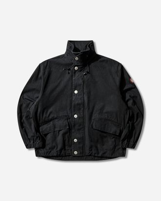 Cav Empt Men s Canvas Casual Zip Jacket Black