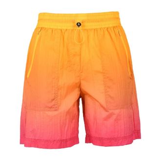 Patrizia Pepe Nylon Elastische Taille Bermuda Shorts - Dames - Korte Broeken - Veelkleurig - S - Nylon - Korte Broeken