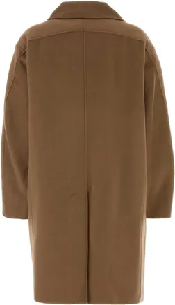 Max Mara Virgin Wool Coat - Beige