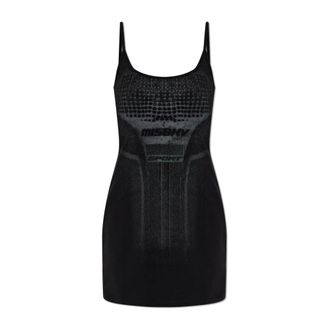 Misbhv Short Dresses, female, Black, Size: XS Logo Dress