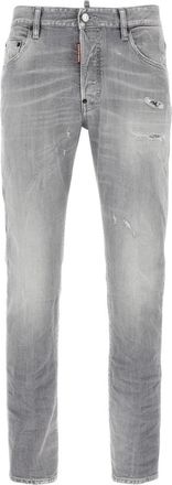 Dsquared2 Skater Jeans - Heren - Slim Fit Jeans - Grijs - XS - Denim - Jeans