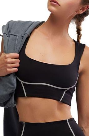Free People FP Movement Youre a Peach Sports Bra in Black at Nordstrom Rack, Size X-Small