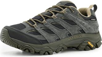 Merrell Moab 3 Waterproof Mens Shoes Black/Beluga : 10.5 W, Textile/Leather
