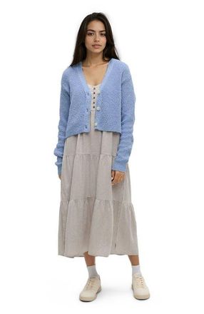 tentree Poplar Cardigan in Lakeside Blue at Nordstrom, Size X-Small
