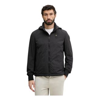 Blauer Jassen, Heren, Zwart, S, Leer, Dalton Jacket