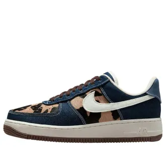 Nike (WMNS) Nike Air Force 1 Low Cheetah Blue Denim IB3674-400