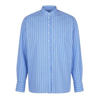 ottod'Ame Camisa de Algod&oacute;n - Blouses & Shirts - Mujer - Azul - 2XS