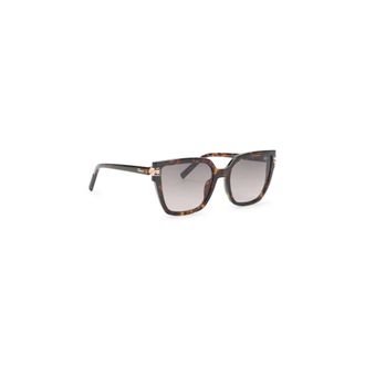 Chopard Sunglasses, female, Brown, Size: ONE SIZE Squared Acetate Sunglasses