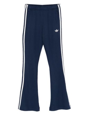 adidas blue track pants - women - Cotton/Recycled Polyester/Elastane - S
