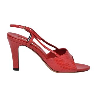Miu Miu Dames, Schoenen, Rood, Maat: 38 EU Leer