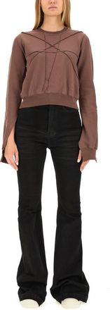 Rick Owens Cropped Sweatshirt