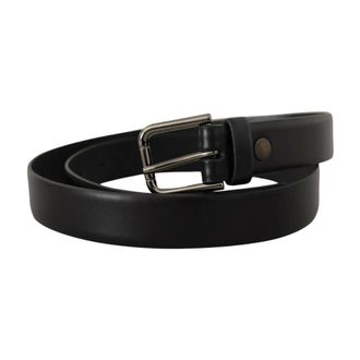 Dolce & Gabbana Heren, Accessoires, Zwart, Maat: ONE Size Leer