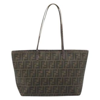 Fendi Bolso Tote Pre-owned de Pl&aacute;stico - Pre-owned - Mujer - Marr&oacute;n - ONE SIZE